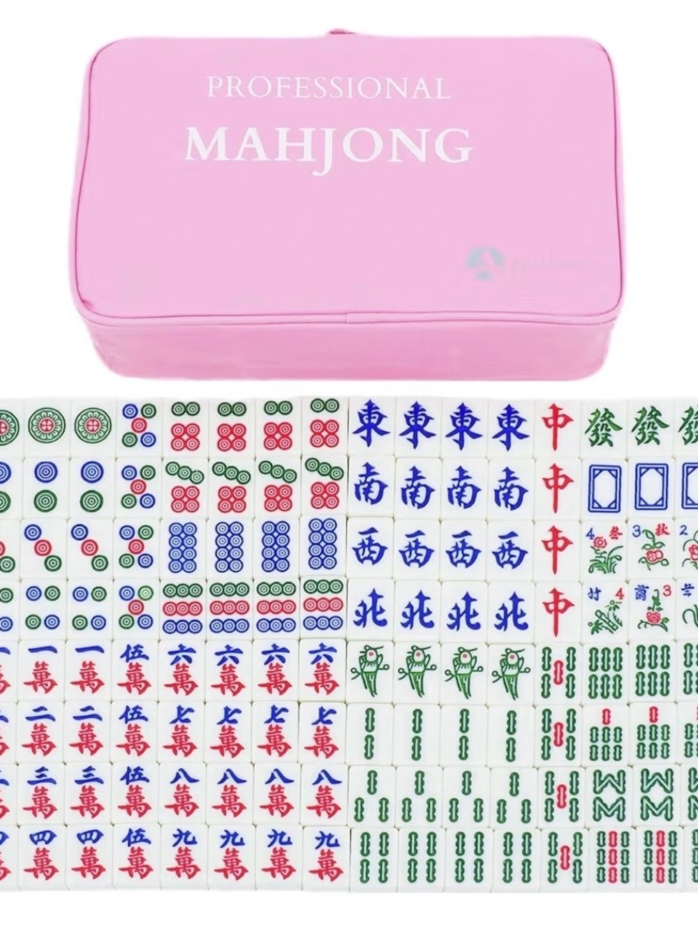 Chinese Mahjong Set & Mat
